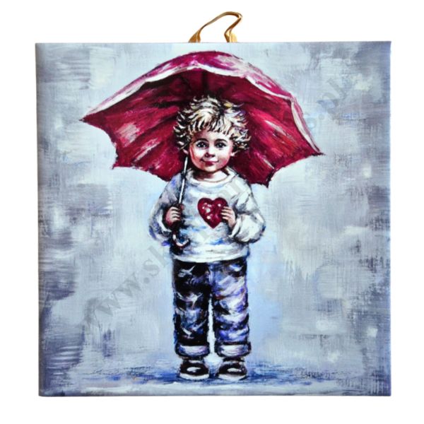 DZIĘKUJĘ - obrazek na ceramice 15 x 15 cm - 45734