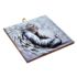SZCZĘŚCIE JEST JAK MOTYL - obrazek na ceramice 15 x 15 cm - 45733
