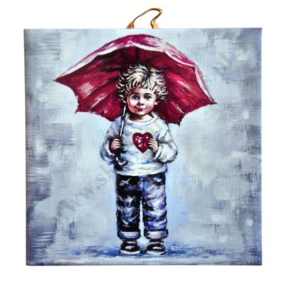 DZIĘKUJĘ - obrazek na ceramice 15 x 15 cm - 45734