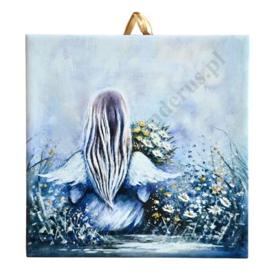 DOGANIAJ MARZENIA - obrazek na ceramice 15 x 15 cm - 45744