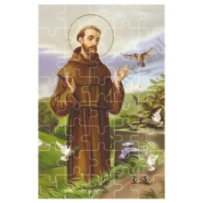 PAN ŚWIĘTY FRANCISZEK - PUZZLE 13 x 20 cm - 40 ELEMENTÓW - 3023