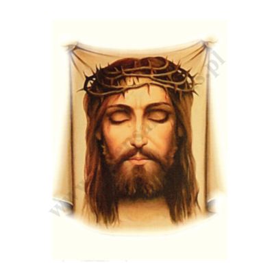 CHUSTA ŚWIĘTEJ WERONIKI - 50 x 70 cm - 83588