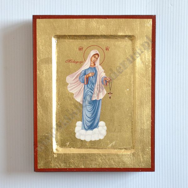 MATKA BOŻA Z MEDJUGORIE - ikona 14 x 18 cm - 89645