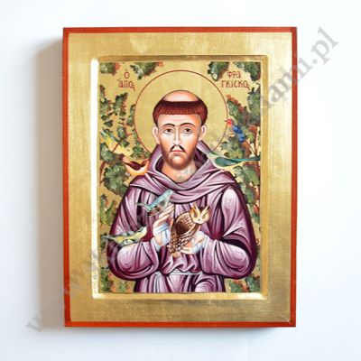 ŚWIĘTY FRANCISZEK - ikona 24 x 31 cm - 87358