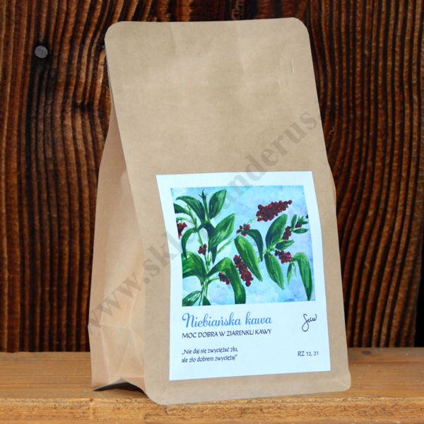 NIEBIAŃSKA KAWA - kawa ziarnista - 200g - 59061