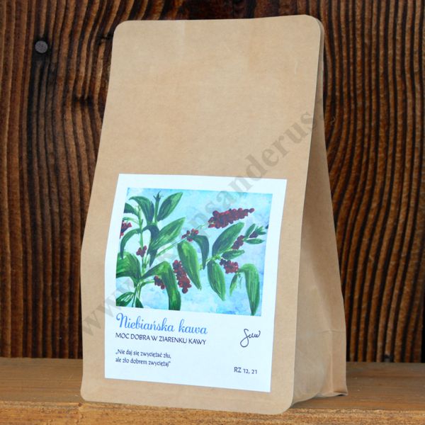 NIEBIAŃSKA KAWA - kawa ziarnista - 200g - 59061