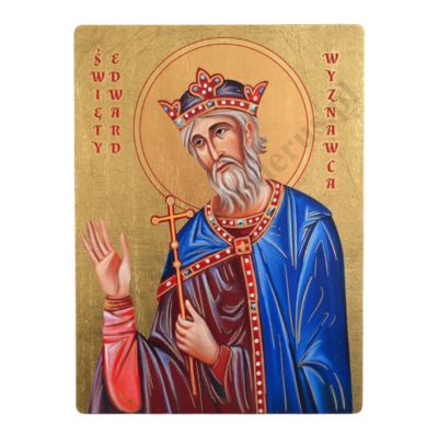 ŚW. EWDARD MĘCZENNIK - ikona 17 x 23 cm - 82137