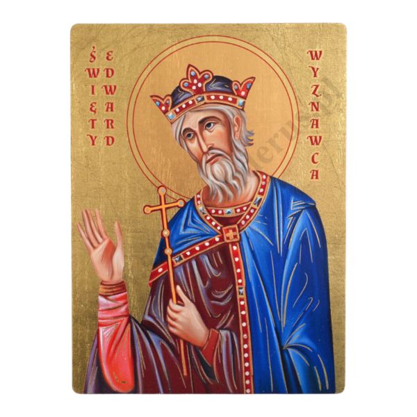 ŚW. EWDARD MĘCZENNIK - ikona 17 x 23 cm - 82137
