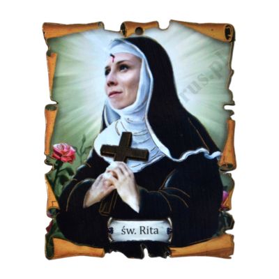 ŚWIĘTA RITA - obrazek 8 x 9.5 cm - 38662