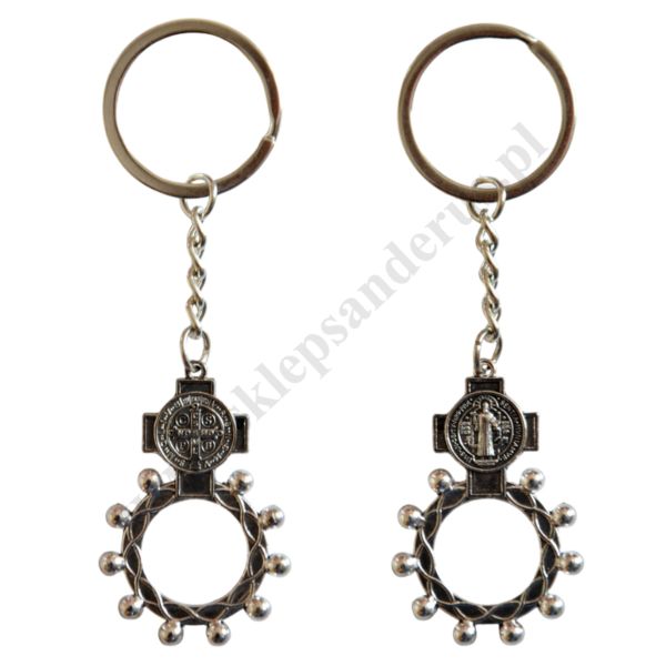 BRELOK Z PIERŚCIENIEM RÓŻAŃCA - 45938