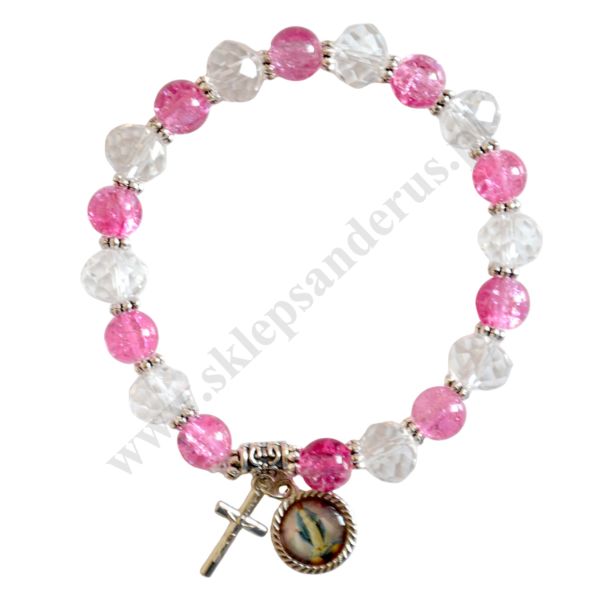 BRANSOLETKA RÓŻANIEC - 45936