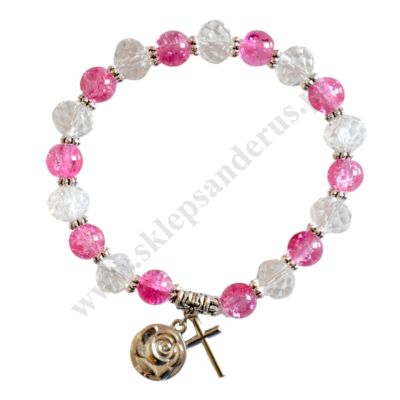 BRANSOLETKA RÓŻANIEC - 45936