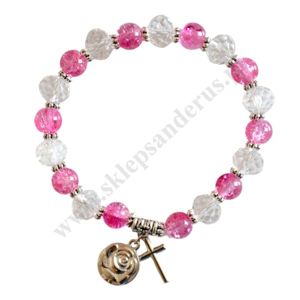 BRANSOLETKA RÓŻANIEC - 45936