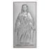 SERCE PANA JEZUSA - OBRAZEK SREBRNY 12 x 24 cm - 6672S/3
