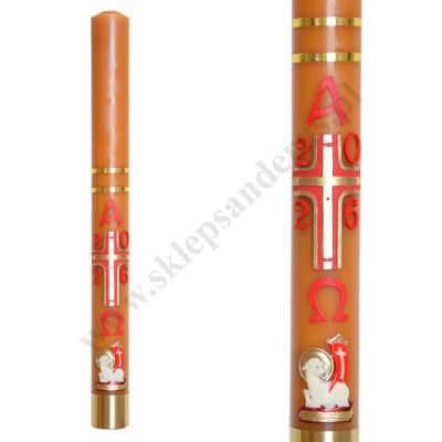 PASCHAŁ PARAFINOWO-WOSKOWY - wys. 75 cm - 66615