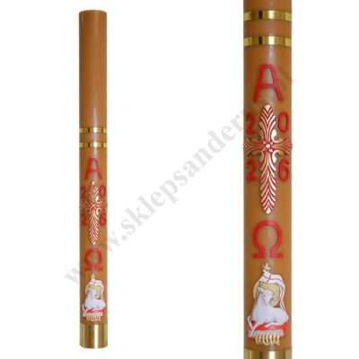 PASCHAŁ PARAFINOWO-WOSKOWY - wys. 100 cm - 2837