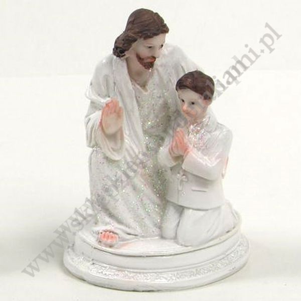 PAN JEZUS I KOMUNIA ŚWIĘTA - wys. 9 cm - A3605