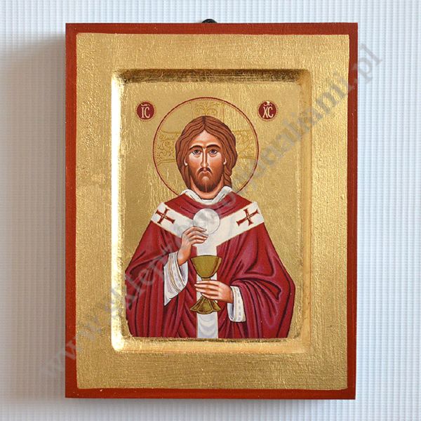 JEZUS NAJWYŻSZY KAPŁAN - ikona 14 x 18 cm - 88030