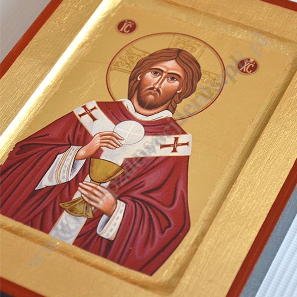 JEZUS NAJWYŻSZY KAPŁAN - ikona 14 x 18 cm - 88030