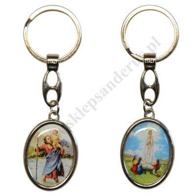BRELOK ŚW.KRZYSZTOF I MATKA BOŻA FATIMSKA - 82520