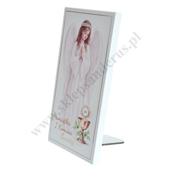 PAMIĄTKA PIERWSZEJ KOMUNII ŚWIĘTEJ - obrazek 10 x 19 cm - 84623