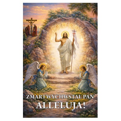 BANER NA WIELKANOC - BANER DEKORACYJNY - WZÓR 119