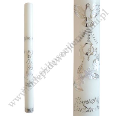 ŚWIECA DO CHRZTU - 4809B/S