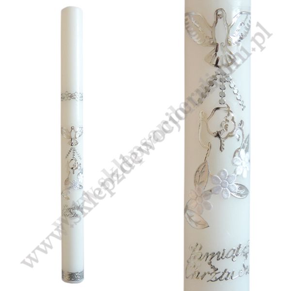 ŚWIECA DO CHRZTU - 4809B/S