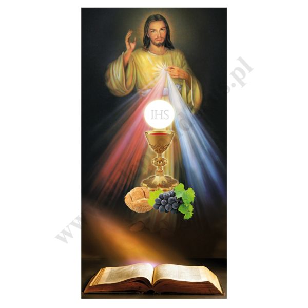 BANER BOŻE CIAŁO - wzór 191 - 0.8 x 1.6 m - WYPRZEDAŻ!!!