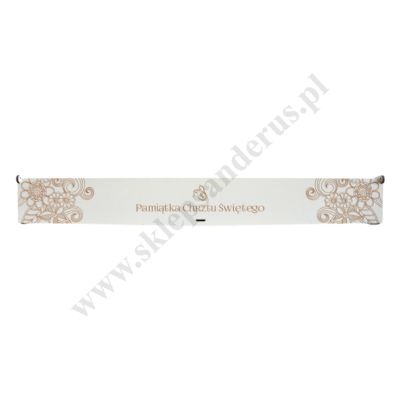 PUDEŁKO NA ŚWIECE DO CHRZTU - mix wzorów - 89752