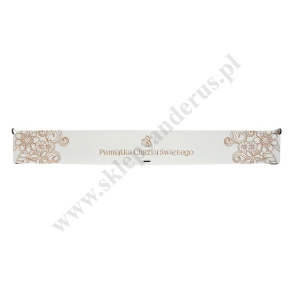 PUDEŁKO NA ŚWIECE DO CHRZTU - mix wzorów - 89752