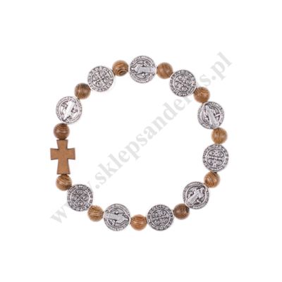 DZIESIĄTEK RÓŻAŃCA - bransoletka - 60589