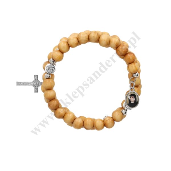 RÓŻANIEC NA RĘKĘ - bransoletka - 72249