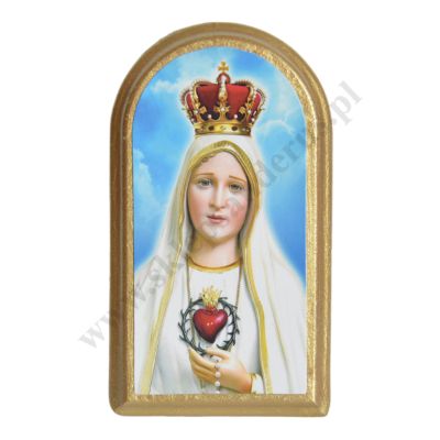 MATKA BOŻA FATIMSKA - obrazek 6.2 x 11 cm - 84805
