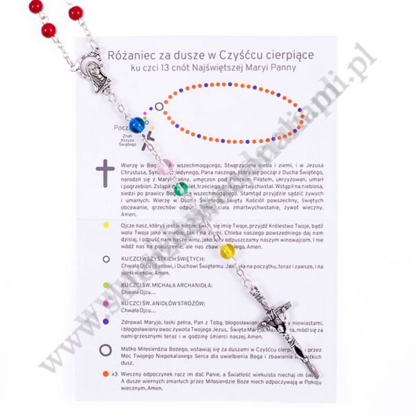 KORONKA ZA DUSZE W CZYŚĆCU CIERPIĄCE