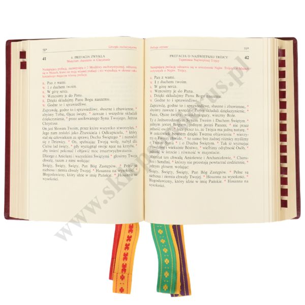 MSZAŁ RZYMSKI DLA DIECEZJI POLSKICH - ZŁOCONE BRZEGI + DODATEK 2025