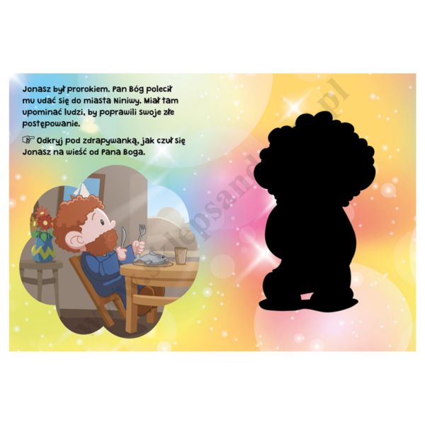 BIBLIJNA ZDRAPYWANKA. JONASZ I WIELKA RYBA
