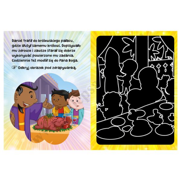 BIBLIJNA ZDRAPYWANKA. DANIEL I LWY