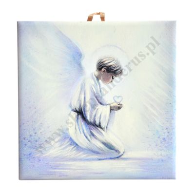 CHŁOPIEC - obrazek na ceramice 15 x 15 cm - 56491