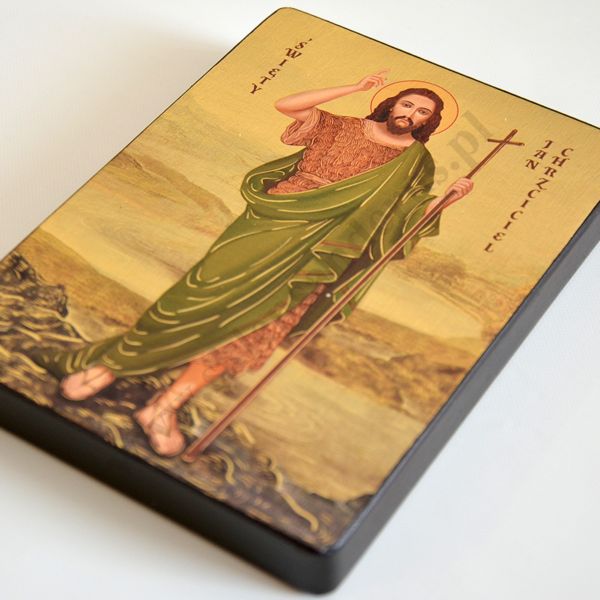 ŚW. JAN CHRZCICIEL  - ikona 12 x 16.5 cm - 51459