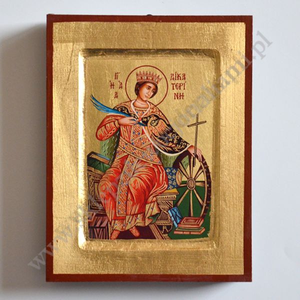 ŚWIĘTA KATARZYNA - ikona 14 x 18 cm - 0533