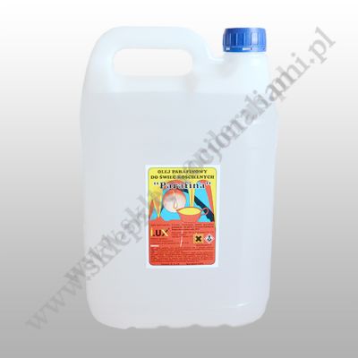 OLEJ PARAFINOWY DO ŚWIEC - 5L + LEJEK - 4123