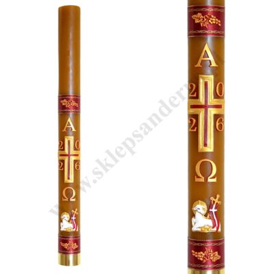 PASCHAŁ PARAFINOWO-WOSKOWY - wys. 90 cm - 69518