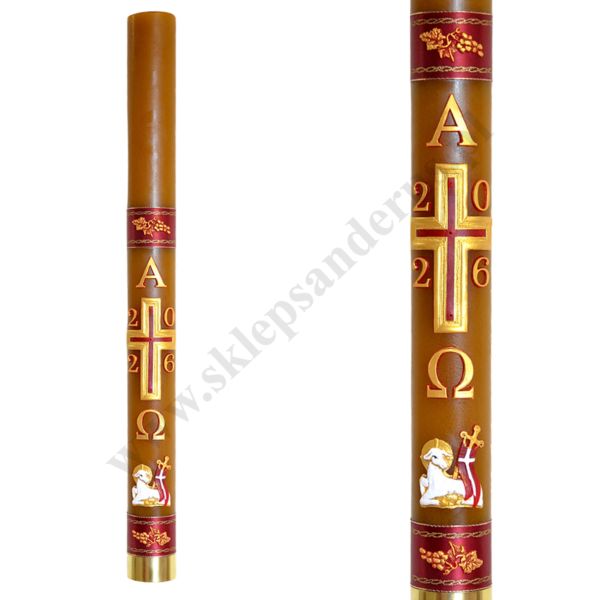 PASCHAŁ PARAFINOWO-WOSKOWY - wys. 90 cm - 69518