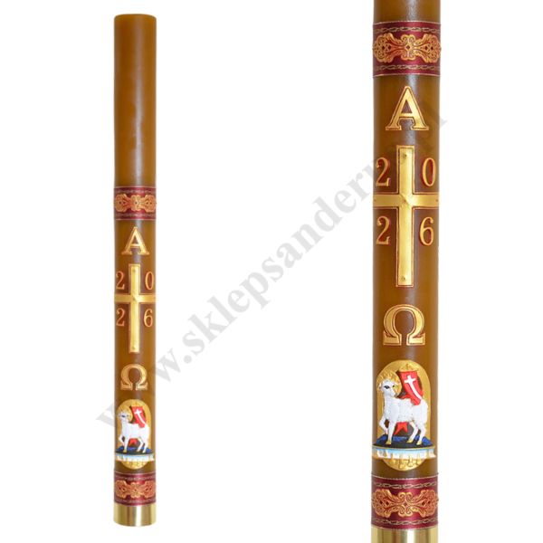 PASCHAŁ PARAFINOWO-WOSKOWY - wys. 100 cm - 72473