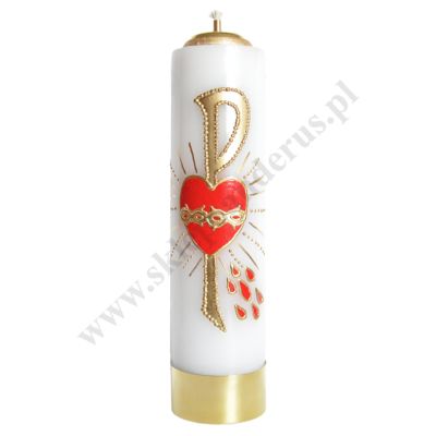 ŚWIECA OŁTARZOWA OLEJOWA - wys. 30 cm - 64951