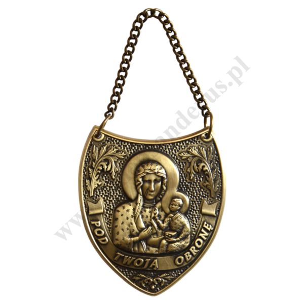 MATKA BOŻA CZĘSTOCHOWSKA - ryngraf wys. 7.5 cm - 72020