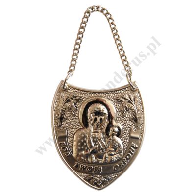 MATKA BOŻA CZĘSTOCHOWSKA - ryngraf wys. 7.5 cm - 75040