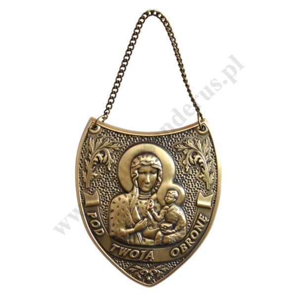 MATKA BOŻA CZĘSTOCHOWSKA - ryngraf wys. 11 cm - 75109