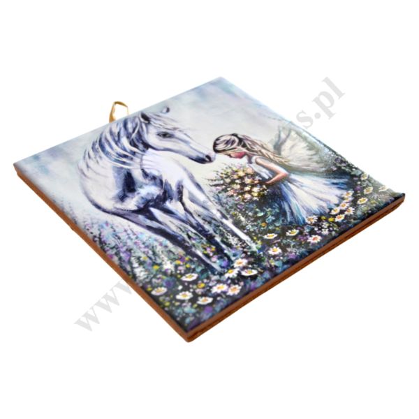 JESTEŚ CUDEM - obrazek na ceramice 15 x 15 cm - 57256